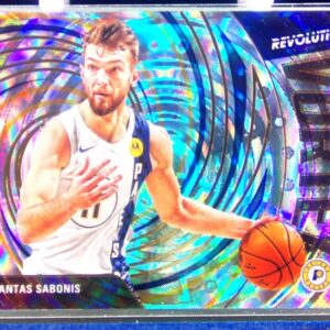 2020-21 Panini Revolution Domantas Sabonis #35 Pacers Vortex Fractal