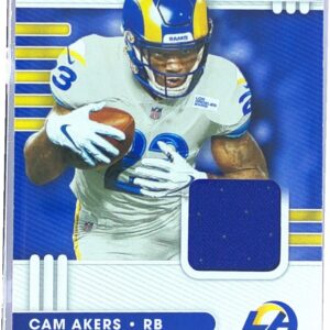 2020 Absolute Cam Akers JSY RC #25 Rams Absolute Rookie Materials