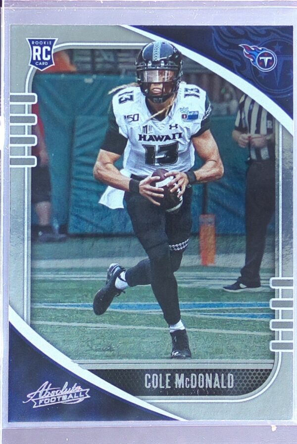 2020 Absolute Cole McDonald Retail RC #120 Titans