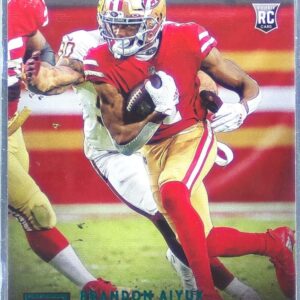 2020 Chronicles Brandon Aiyuk RC #PA-17 49ers Panini Teal