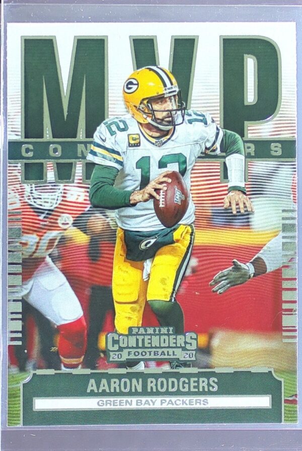 2020 Contenders Aaron Rodgers #MC-ARO Packers MVP Contenders