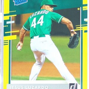 2020 Donruss Jesus Luzardo Yellow #34 Athletics
