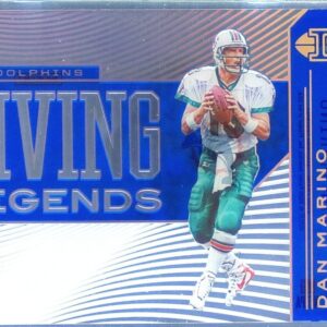 2020 Illusions Dan Marino #LL5 Dolphins Living Legends Sapphire