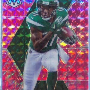 2020 Mosaic Denzel Mims Prizm Camo Pink RC #225 Jets
