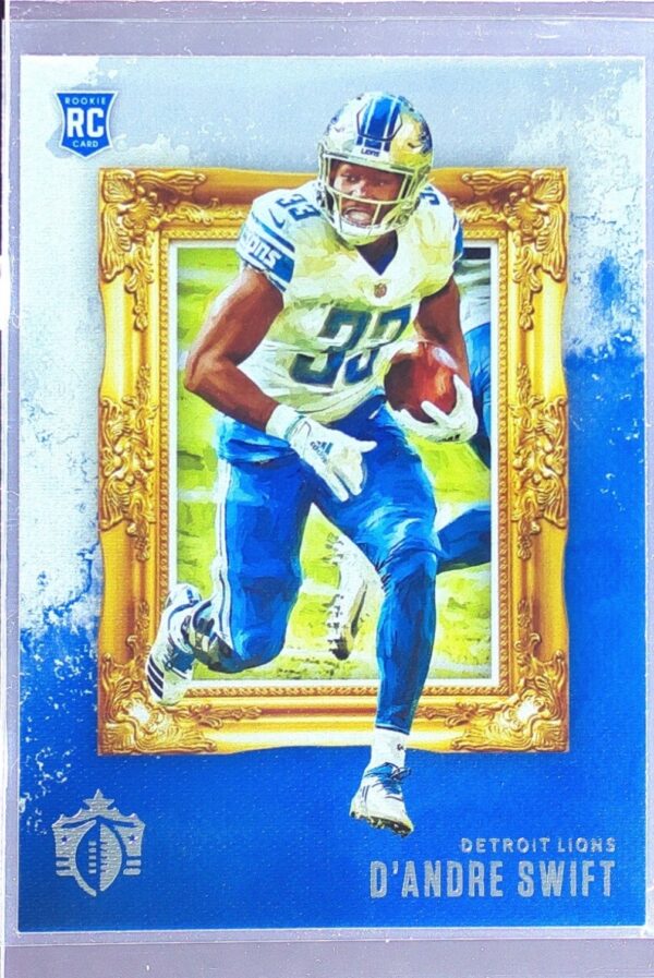2020 Panini Chronicles D'Andre Swift RC #GK-10 Lions Gridiron Kings