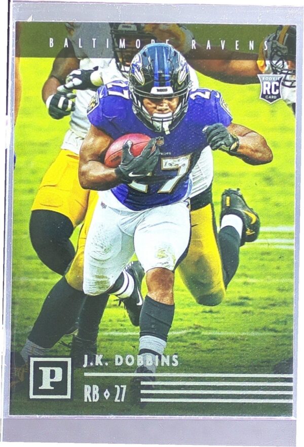 2020 Panini Chronicles J.K. Dobbins RC #PA-13 Ravens Panini