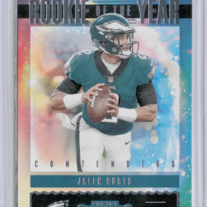 2020 Panini Contenders Jalen Hurts #RY-JHU Eagles Rookie of the Year Contenders
