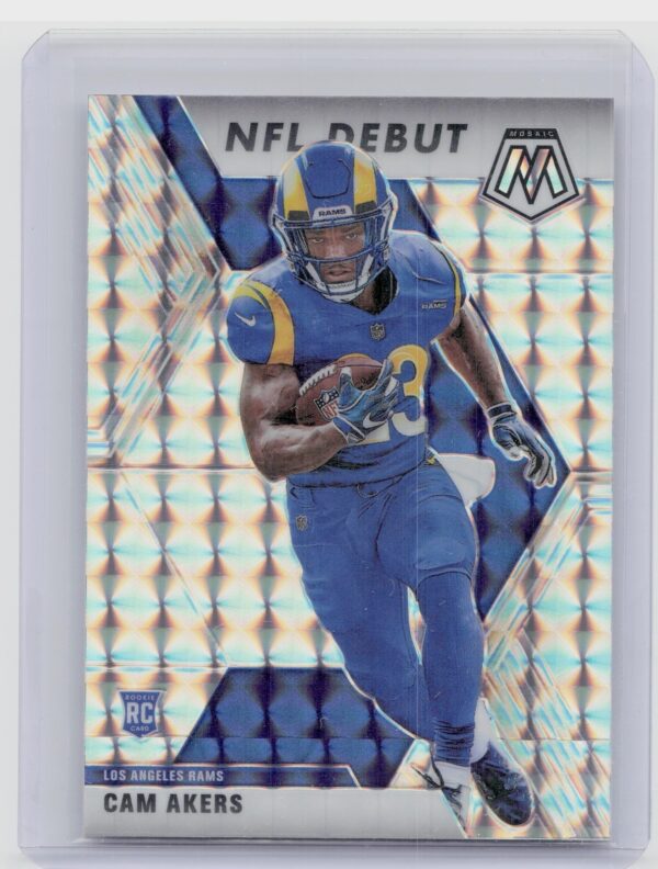 2020 Panini Mosaic Cam Akers Prizm #277 Rams