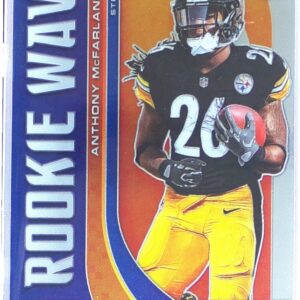 2020 Panini Playoff Anthony McFarland Jr. RC #RW-28 Steelers Rookie Wave