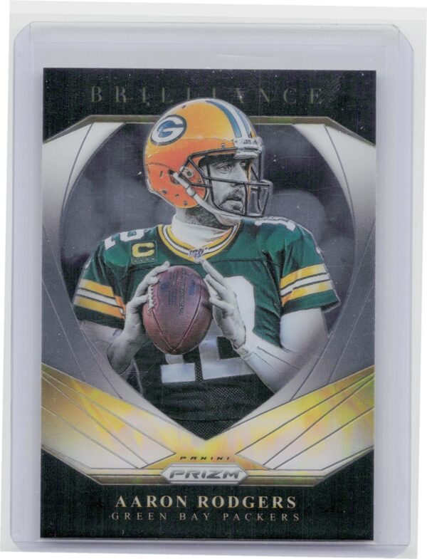 2020 Prizm Aaron Rodgers Brilliance #10 Packers