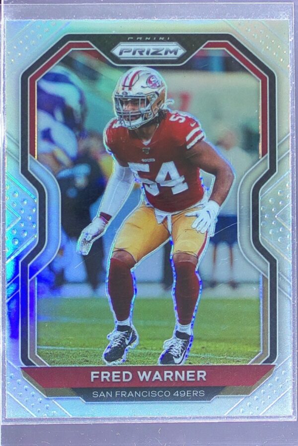 2020 Prizm Fred Warner Prizm #286 49ers