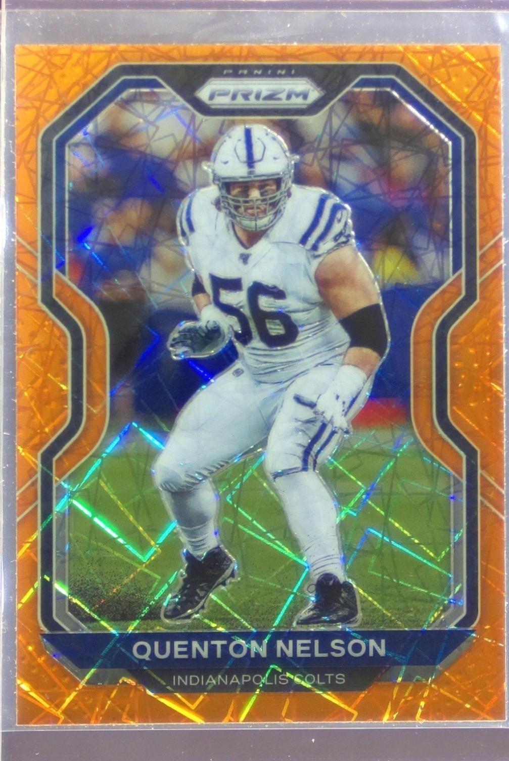 2020 Prizm Quenton Nelson Prizm Lazer #88 Colts
