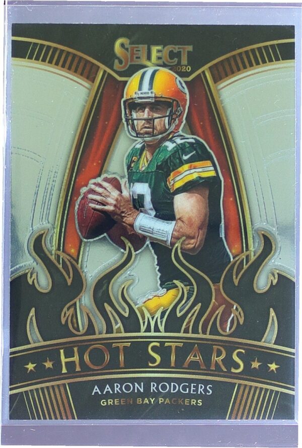 2020 Select Aaron Rodgers #HS5 Packers Hot Stars