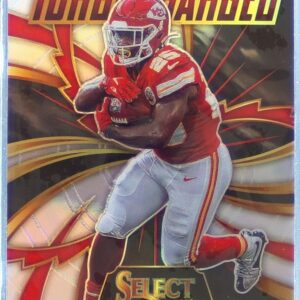 2020 Select Clyde Edwards-Helaire #T18 Chiefs Turbocharged Prizm