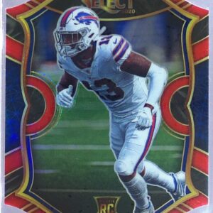 2020 Select Gabriel Davis Red Prizm Die Cut RC #82 Bills