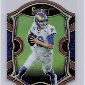 2020 Select Jared Goff Copper Prizm Die Cut /355 #13 Rams