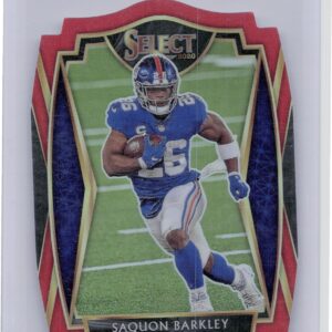 2020 Select Saquon Barkley Red Prizm Die Cut #115 Giants