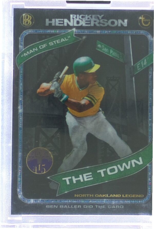 2020 Topps Project Ben Baller 2020 Rickey Henderson #71 Athletics
