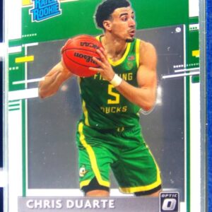 2021-22 Chronicles Draft Chris Duarte RC #229 Ducks