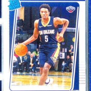2021-22 Donruss Herbert Jones RC #207 Pelicans