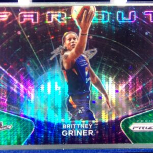 2021-22 Panini Prizm WNBA Brittney Griner #3 Mercury Far Out Prizms Green