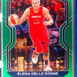2021-22 Panini Prizm WNBA Elena Delle Donne Prizms Green #81 Mystics