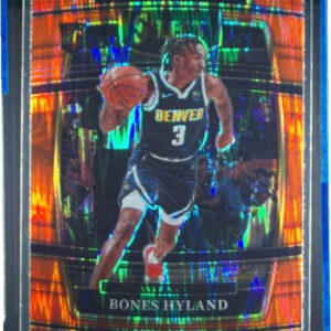 2021-22 Panini Select Bones Hyland Orange Flash Prizms #79 Nuggets