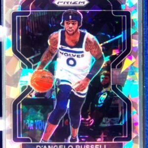 2021-22 Prizm D'Angelo Russell Ice #52 Timberwolves