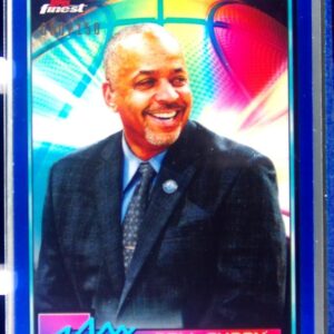 2021-22 Topps Finest Dell Curry Blue /150 #30