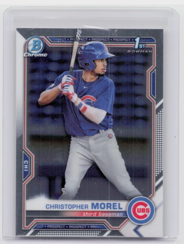 2021 Bowman Christopher Morel #BCP-131 Cubs Chrome Prospects
