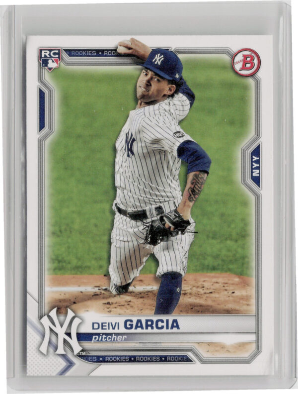2021 Bowman Deivi Garcia RC #72 Yankees