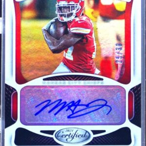 2021 Certified Mecole Hardman Jr. Auto /30 #CP-MHJ Chiefs Certified Potential