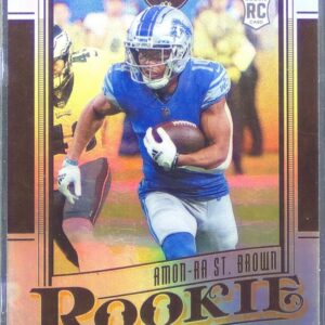 2021 Chronicles Amon-Ra St. Brown RC #206 Lions Legacy Update Rookies Silver