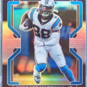 2021 Chronicles Terrace Marshall Jr. RC #PB-13 Panthers Prizm Black Silver