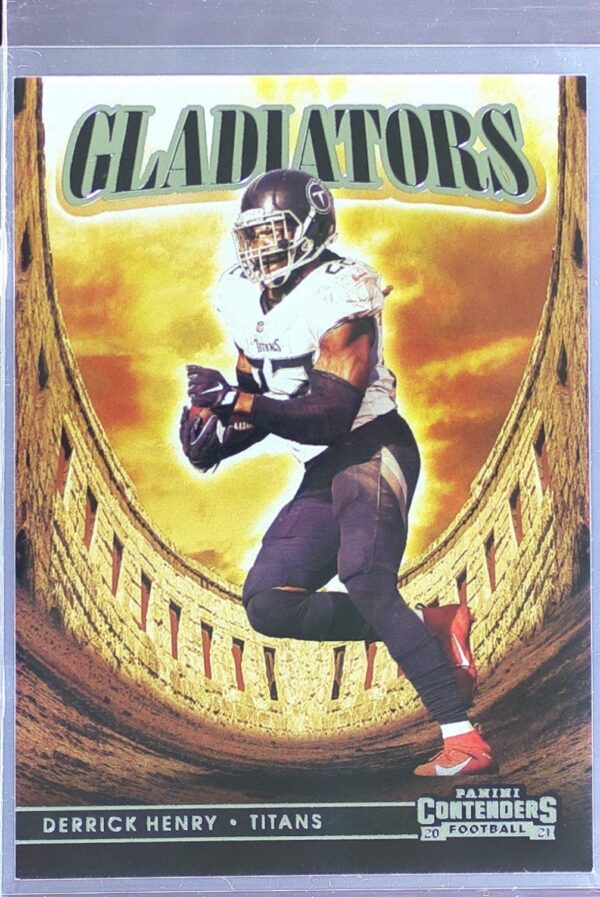 2021 Contenders Derrick Henry #GLD-DHE Titans Gladiators