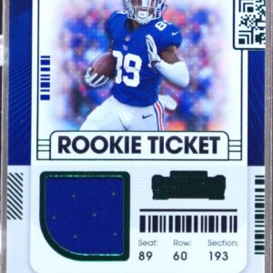 2021 Contenders Kadarius Toney RC JSY #RSV-KTO Giants Rookie Ticket Swatches Var