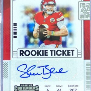 2021 Contenders Shane Buechele Auto RC #302 Chiefs