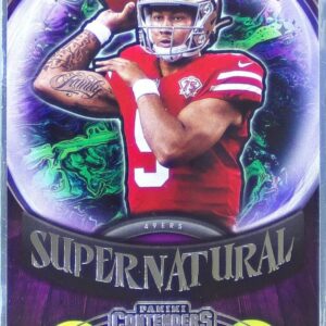 2021 Contenders Trey Lance RC #SN-TLA 49ers Supernatural