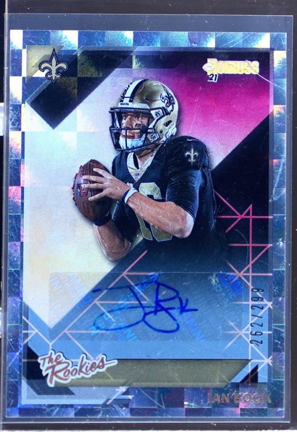 2021 Donruss Ian Book Auto /299 #TR-IBO Saints The Rookies Autographs