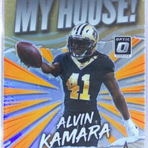 2021 Donruss Optic Alvin Kamara #MH-16 Saints My House! holo