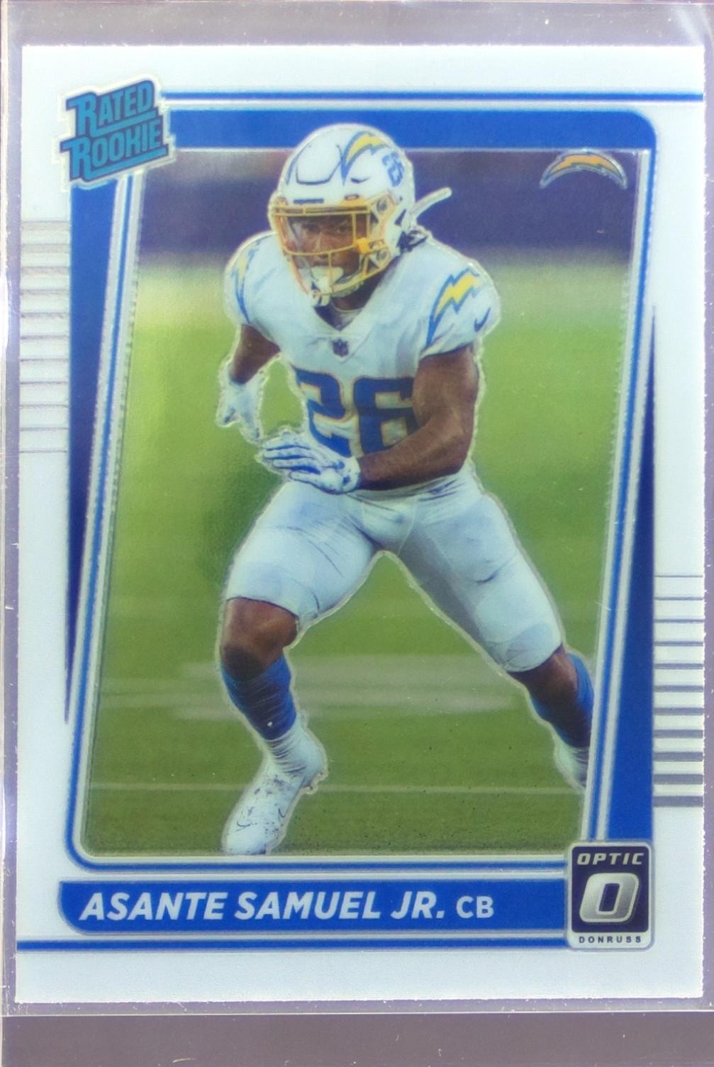 2021 Donruss Optic Asante Samuel Jr. RC #272 Chargers