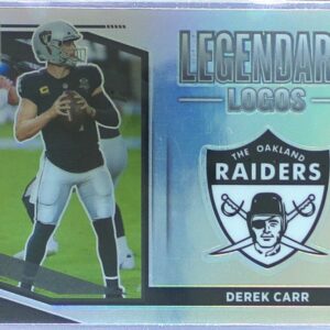 2021 Donruss Optic Derek Carr #LL-11 Raiders Legendary Logos