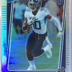 2021 Donruss Optic Dez Fitzpatrick Holo RC #236 Titans