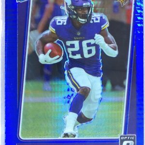 2021 Donruss Optic Kene Nwangwu Blue Hyper RC #233 Vikings