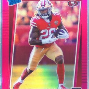 2021 Donruss Optic Trey Sermon Pink RC #224 49ers