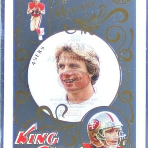 2021 Illusions Joe Montana #KC-16 49ers King of Cards