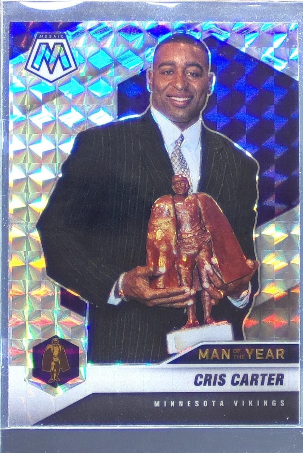 2021 Mosaic Cris Carter Prizm #277 Vikings