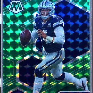 2021 Mosaic Dak Prescott Prizm Green #202 Cowboys