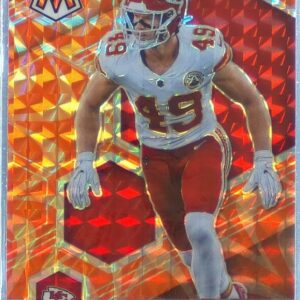 2021 Mosaic Daniel Sorensen Prizm Reactive Orange #7 Chiefs