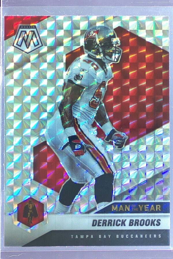 2021 Mosaic Derrick Brooks Prizm Silver #274 Buccaneers